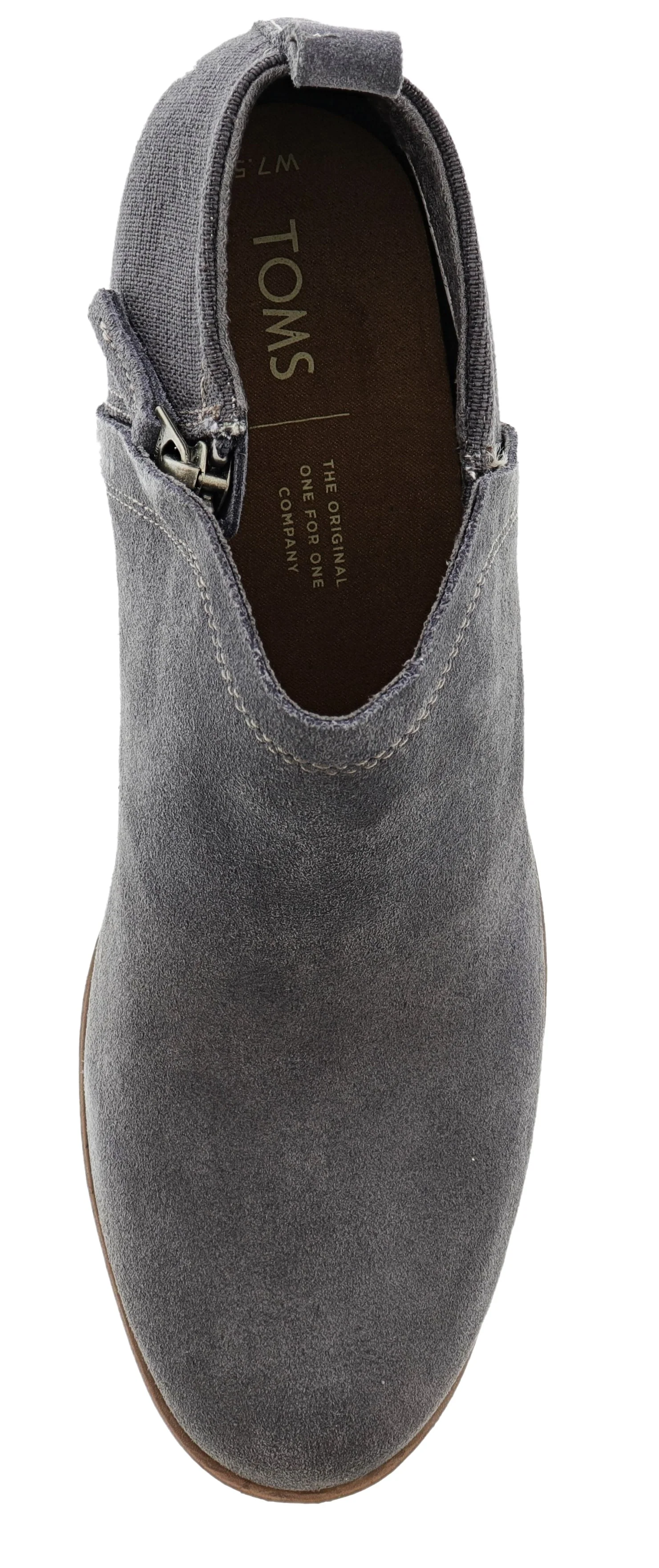 Toms Women Side Zipper Ankle Booties Deia - Image 6