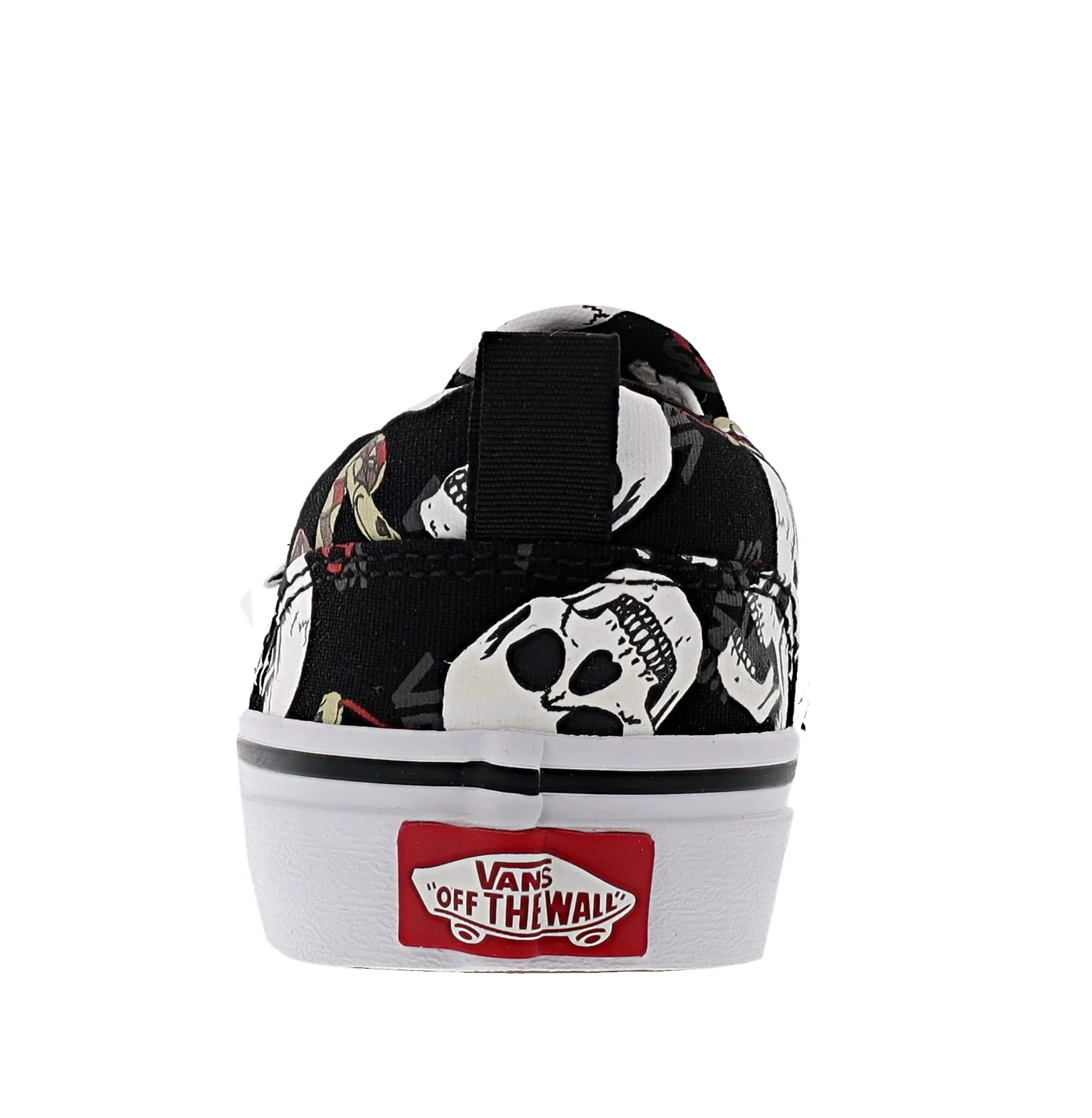 Vans Kid's Asher Graphic Print Slip On Sneakers - Image 4
