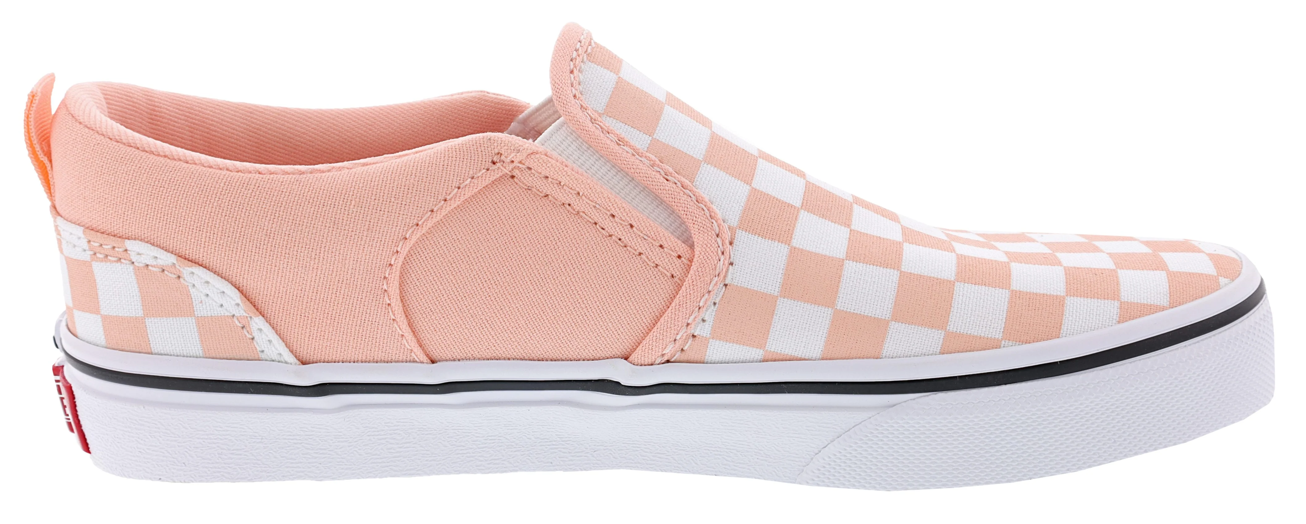 Vans Kid's Asher Checkerboard Slip On Sneakers - Image 17