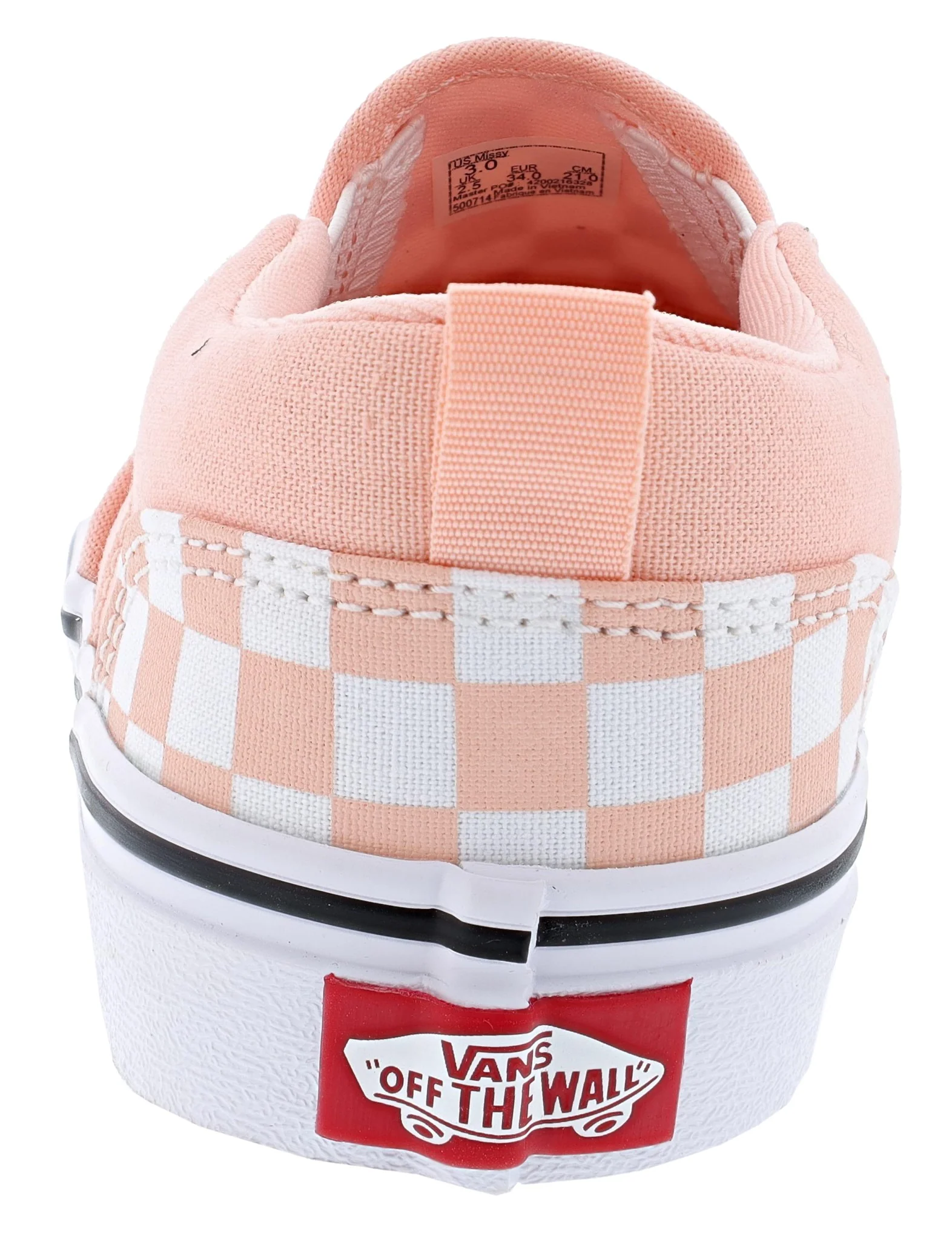 Vans Kid's Asher Checkerboard Slip On Sneakers - Image 19