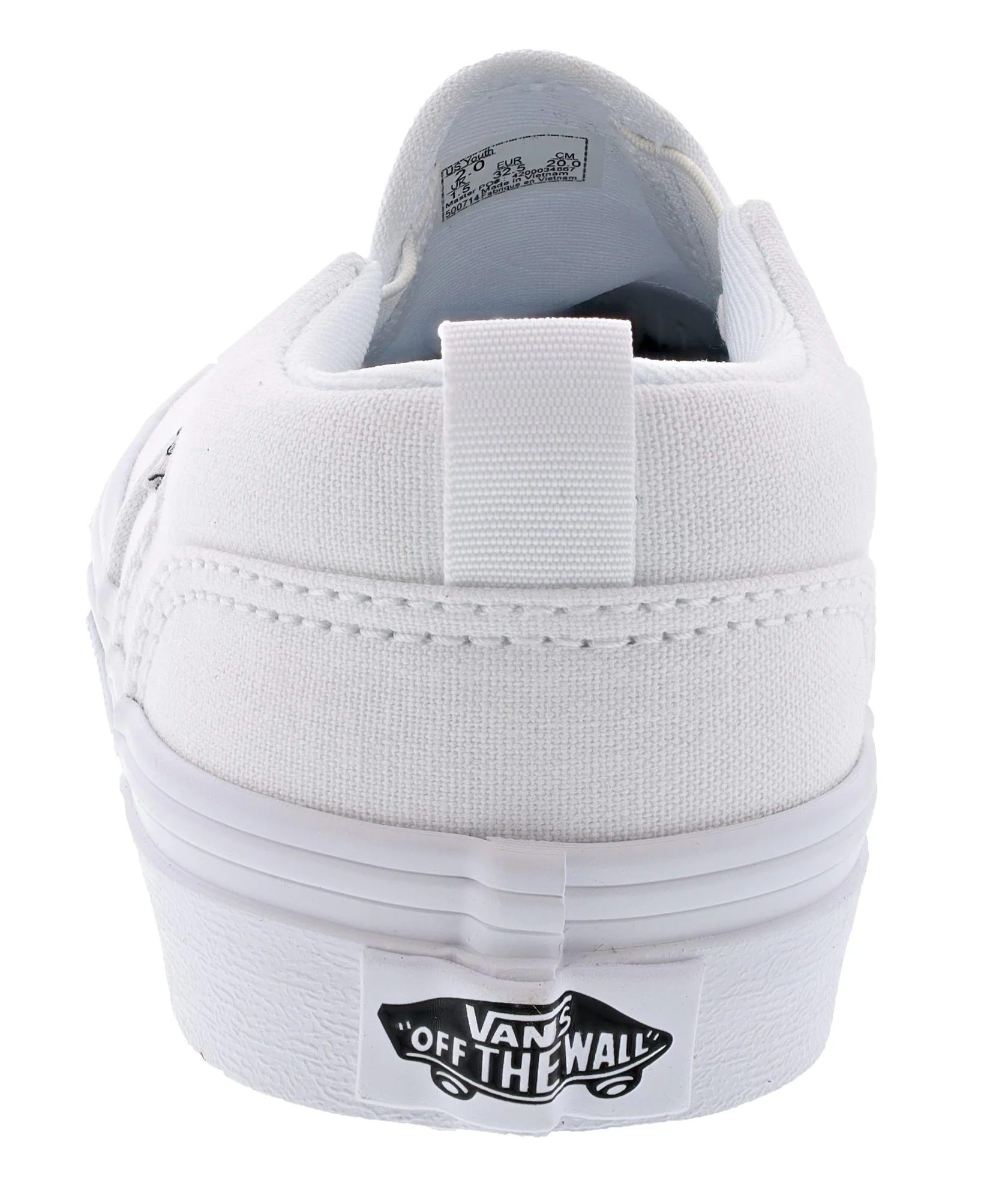 Vans Kid's Asher Slip On Sneakers - Image 4