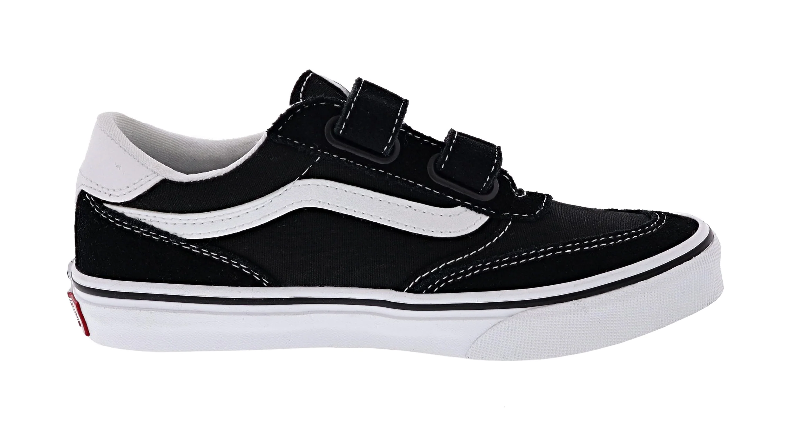 Vans Kid's Brooklyn LS V Hook and Loop Strap Sneakers - Image 2