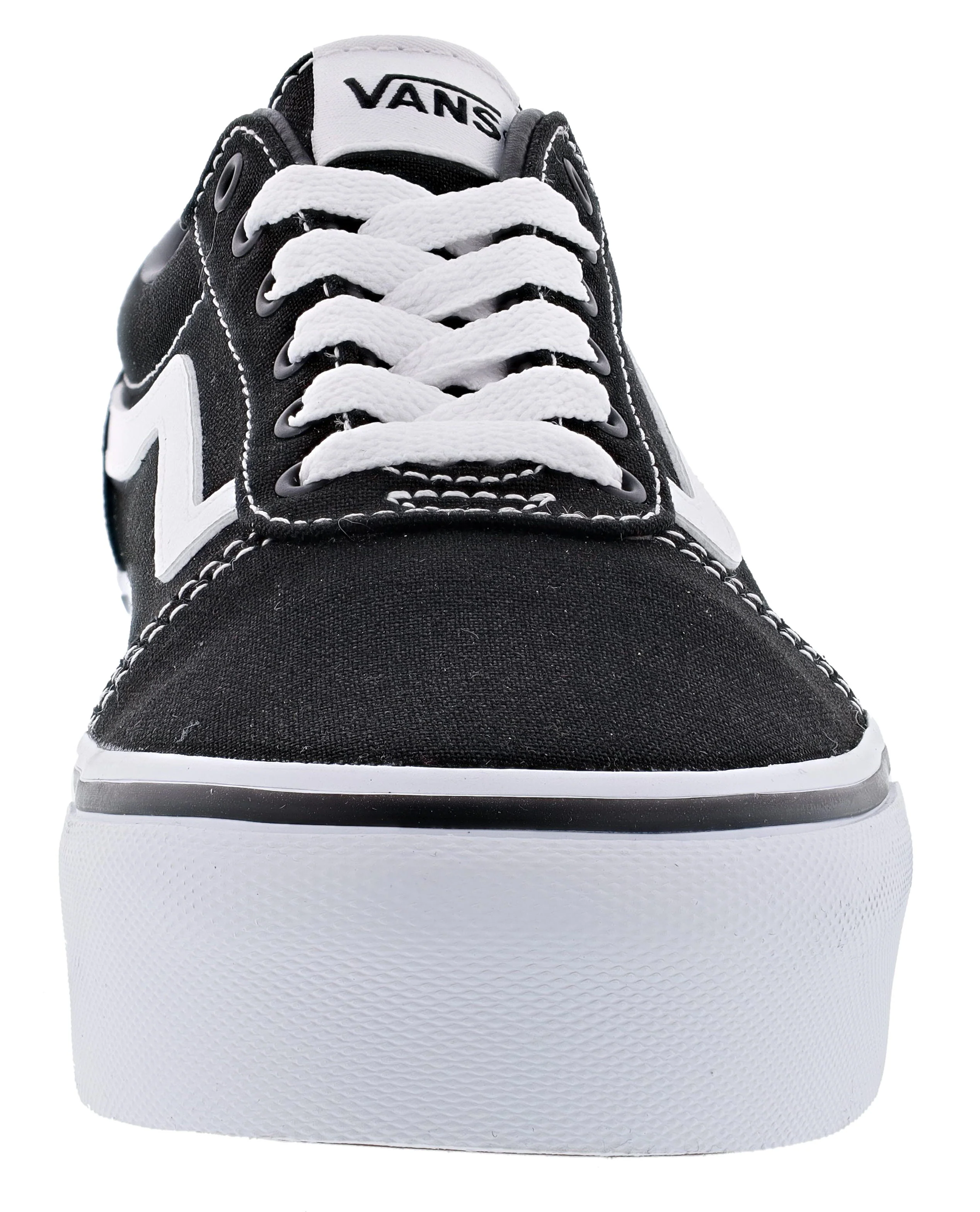 Vans Kid's Ward Canvas Platform Shoes - Image 3