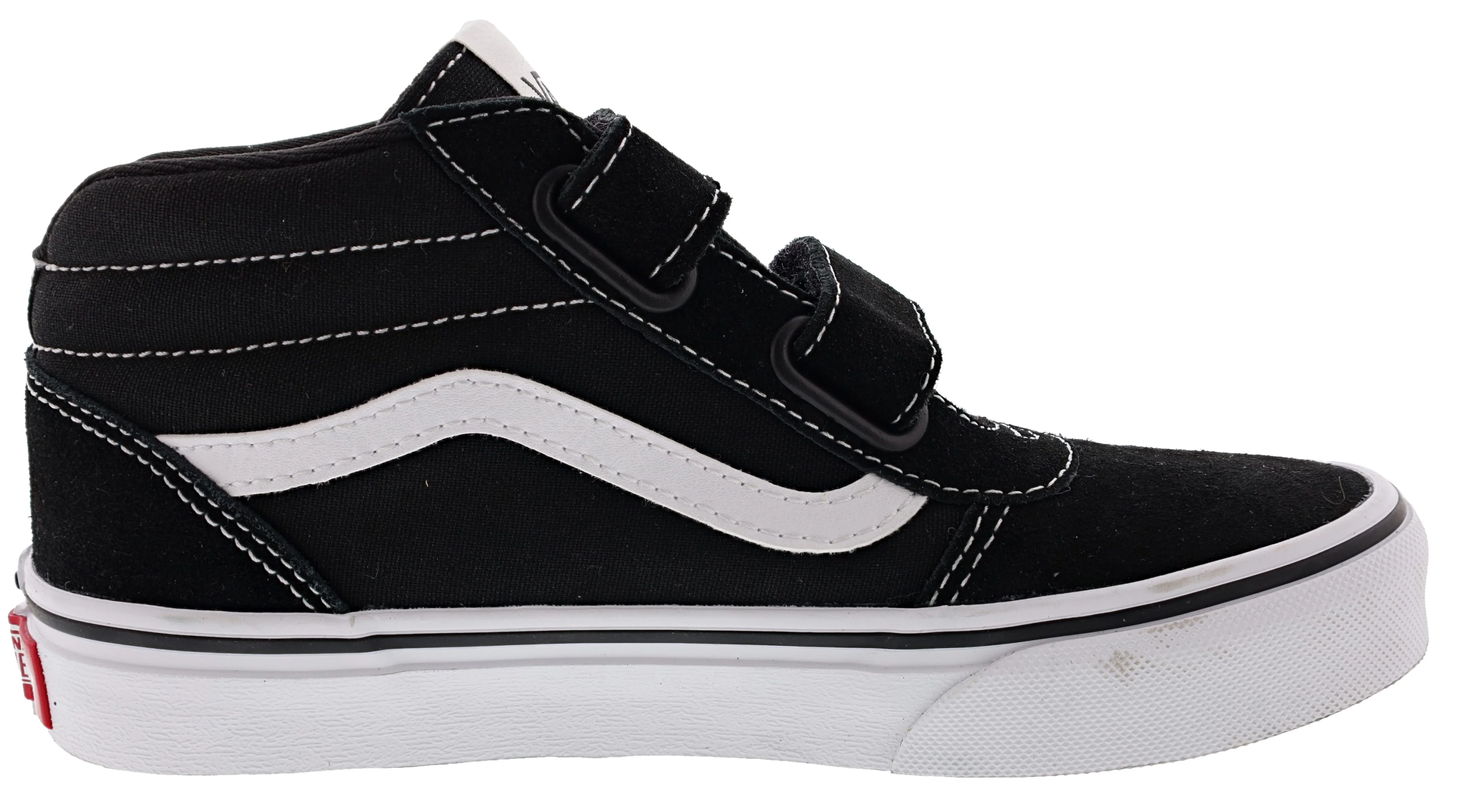 Vans Kid's Ward Mid V Dual Strap Shoes - Image 2
