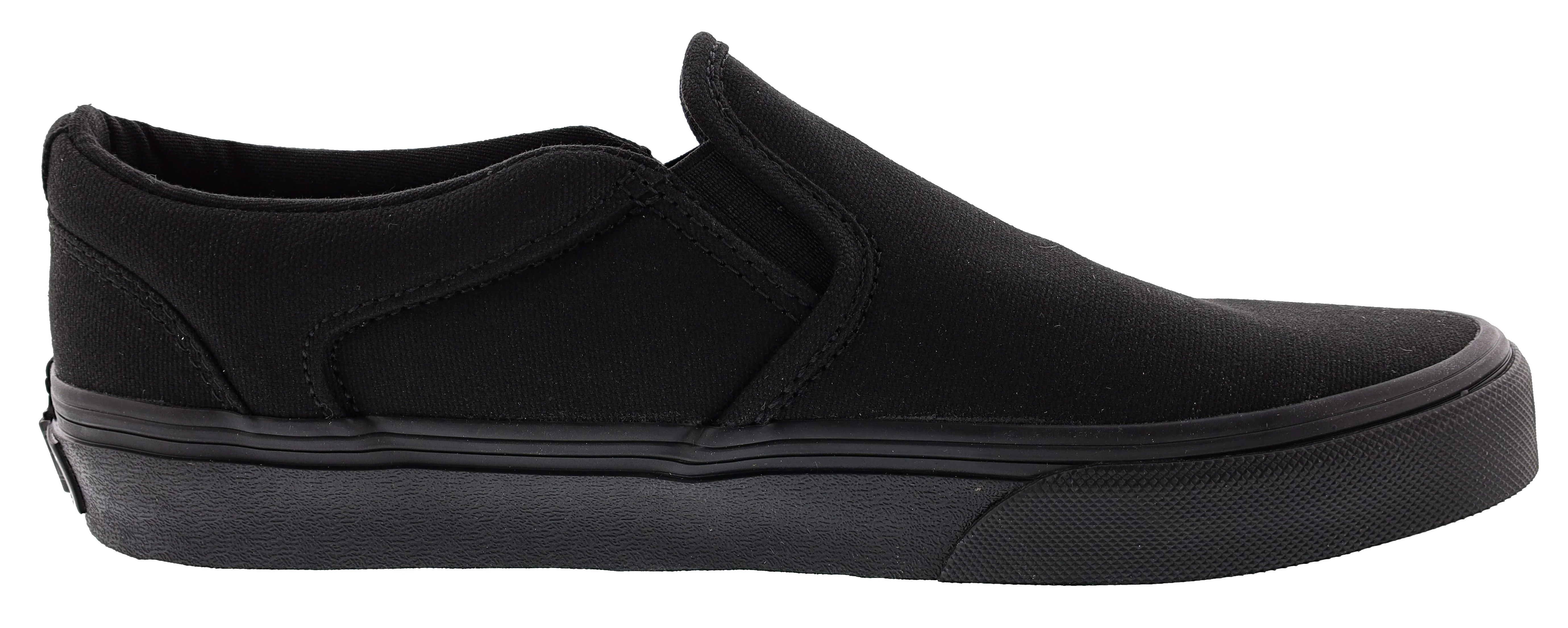 Vans Men's Asher Low Canvas Slip On Skating Shoes - Image 12