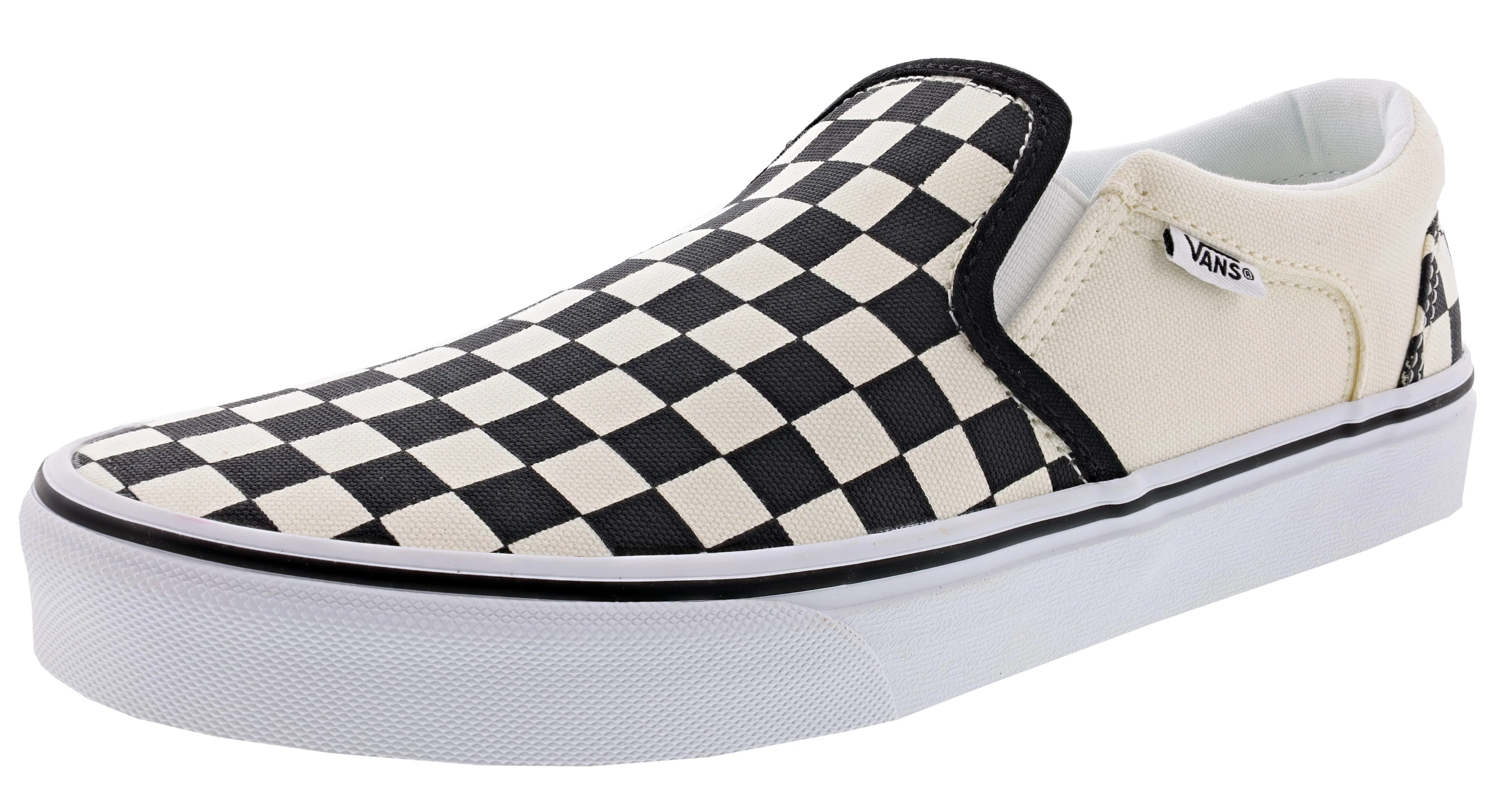 Vans Men's Asher Low Canvas Slip On Skating Shoes - Image 21