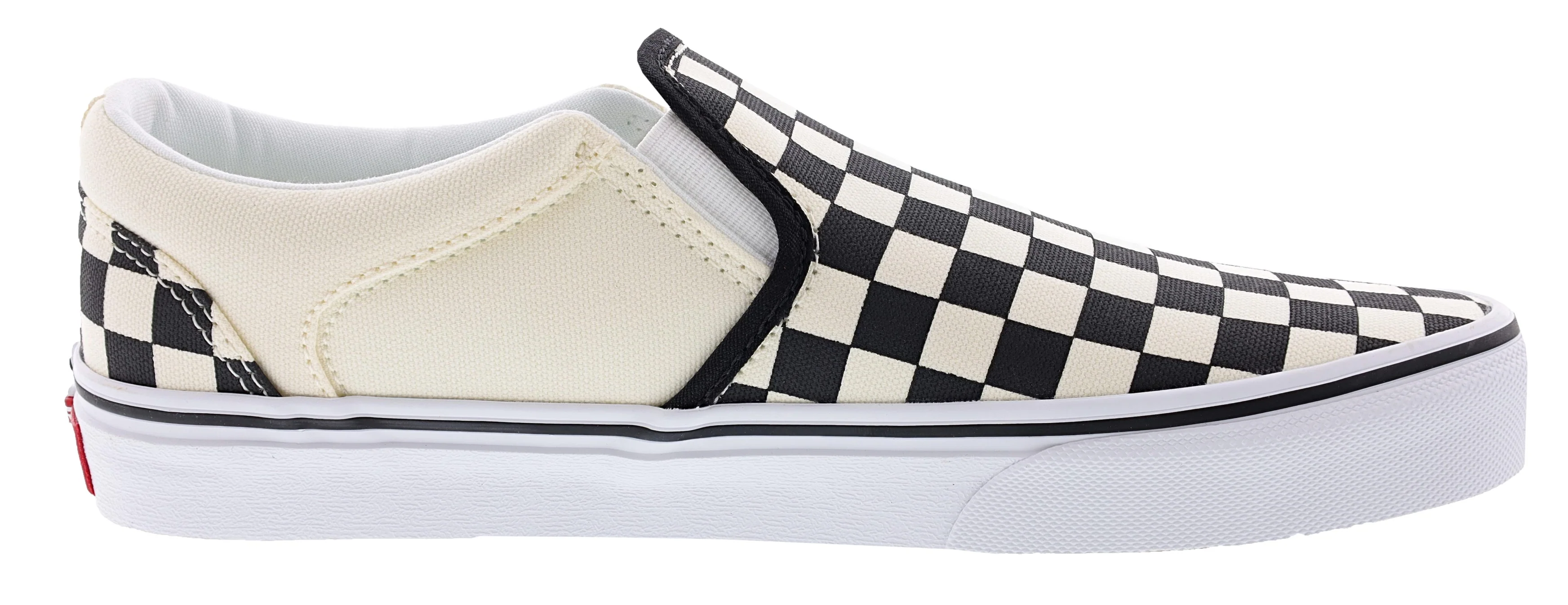 Vans Men's Asher Low Canvas Slip On Skating Shoes - Image 22