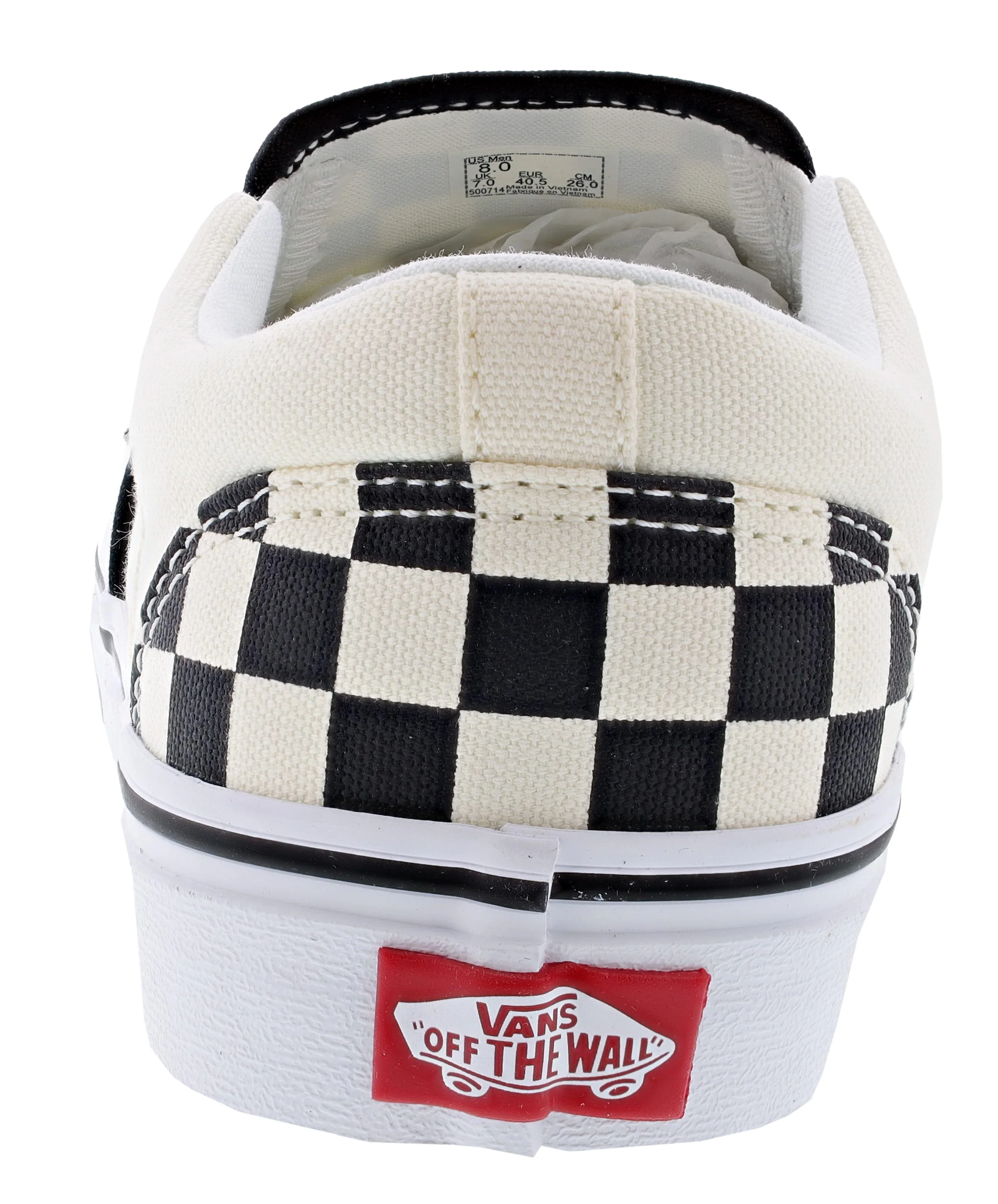 Vans Men's Asher Low Canvas Slip On Skating Shoes - Image 24