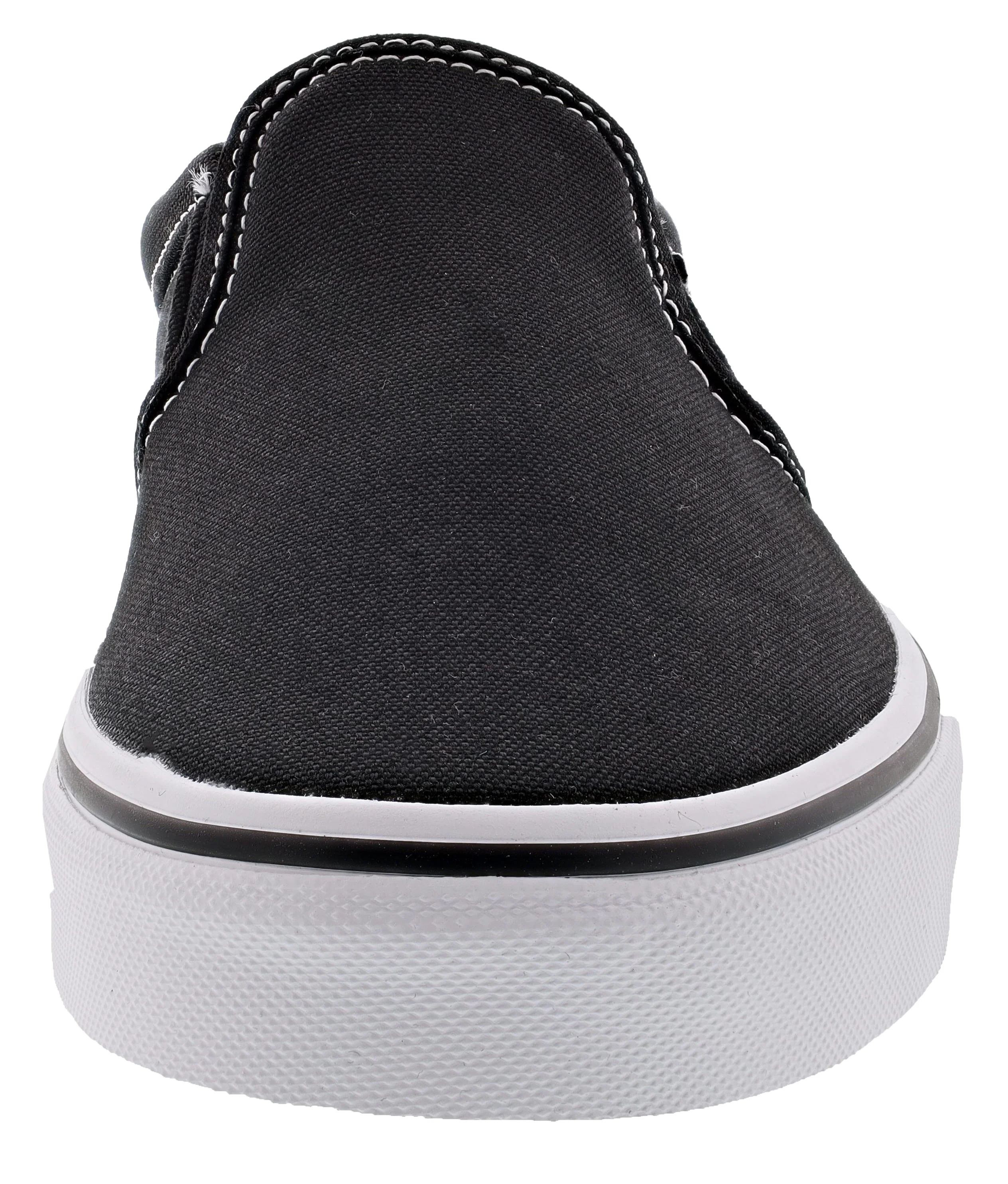 Vans Men's Asher Low Canvas Slip On Skating Shoes - Image 8