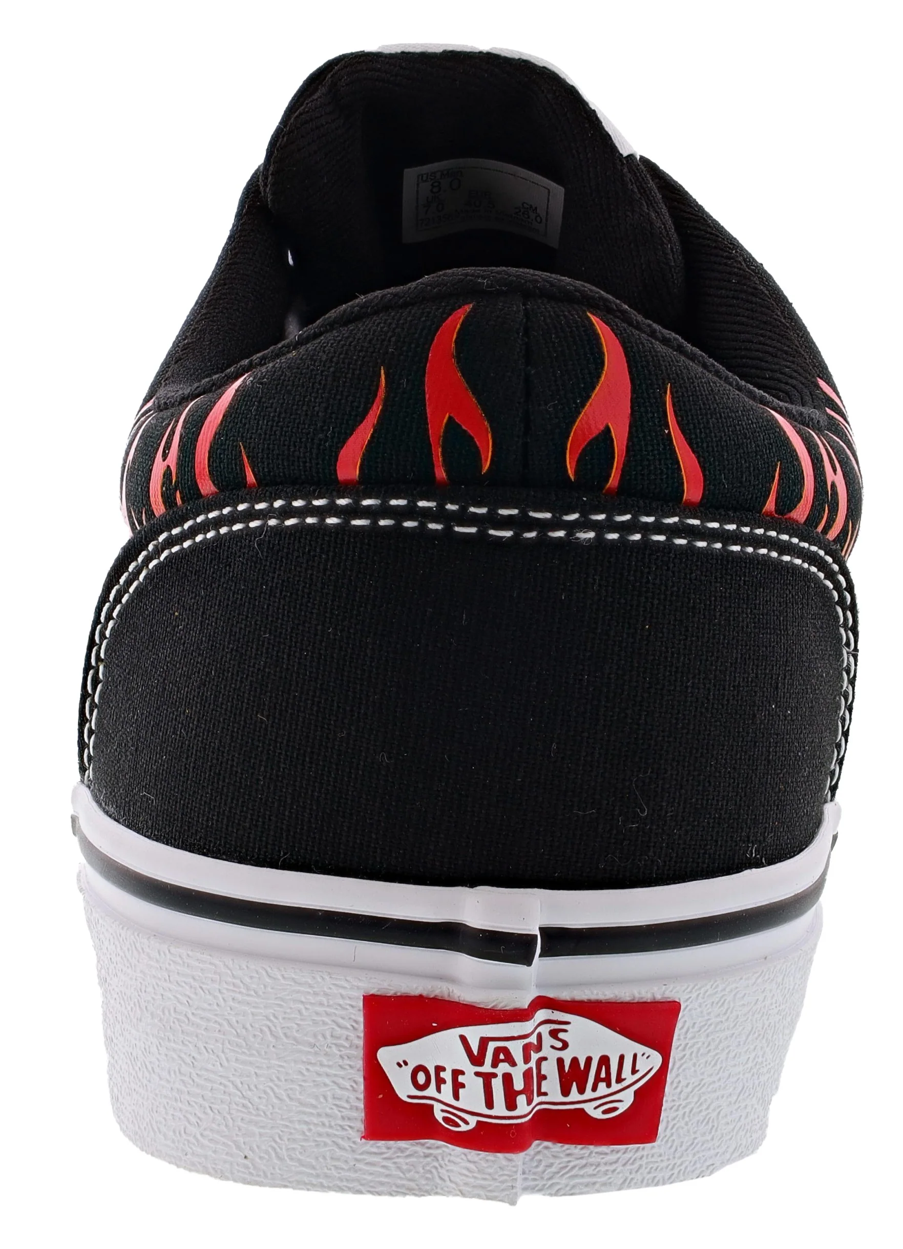 Vans Men's Doheny Low Vulcanized Rubber Skate Shoes - Image 9