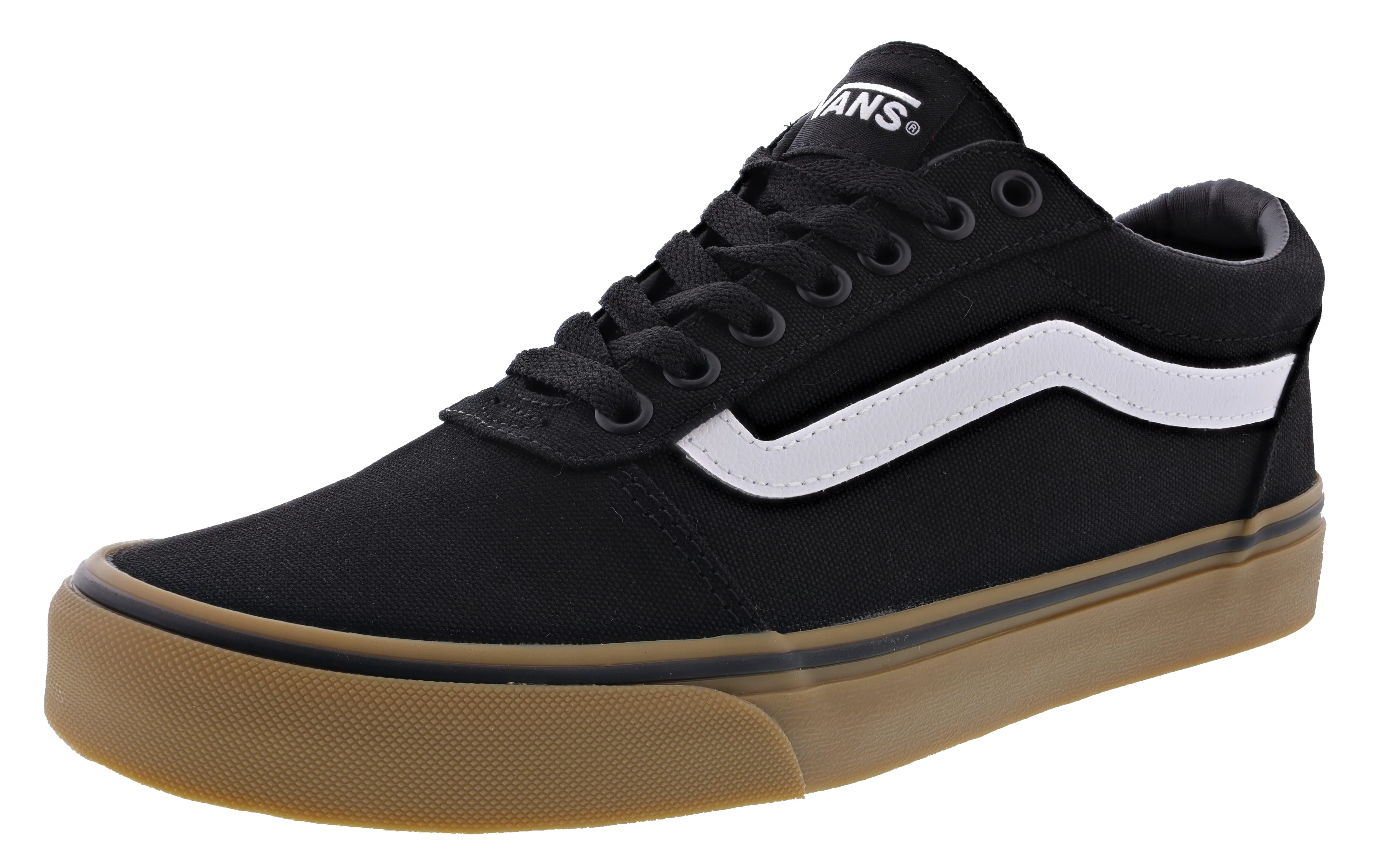 Vans Men's Ward Low Vulcanized Rubber Skate Shoes - Image 16
