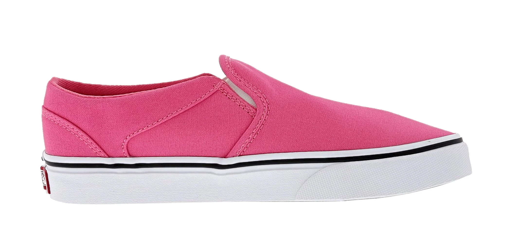 Vans Women's Asher Low Canvas Slip On Shoes - Image 17