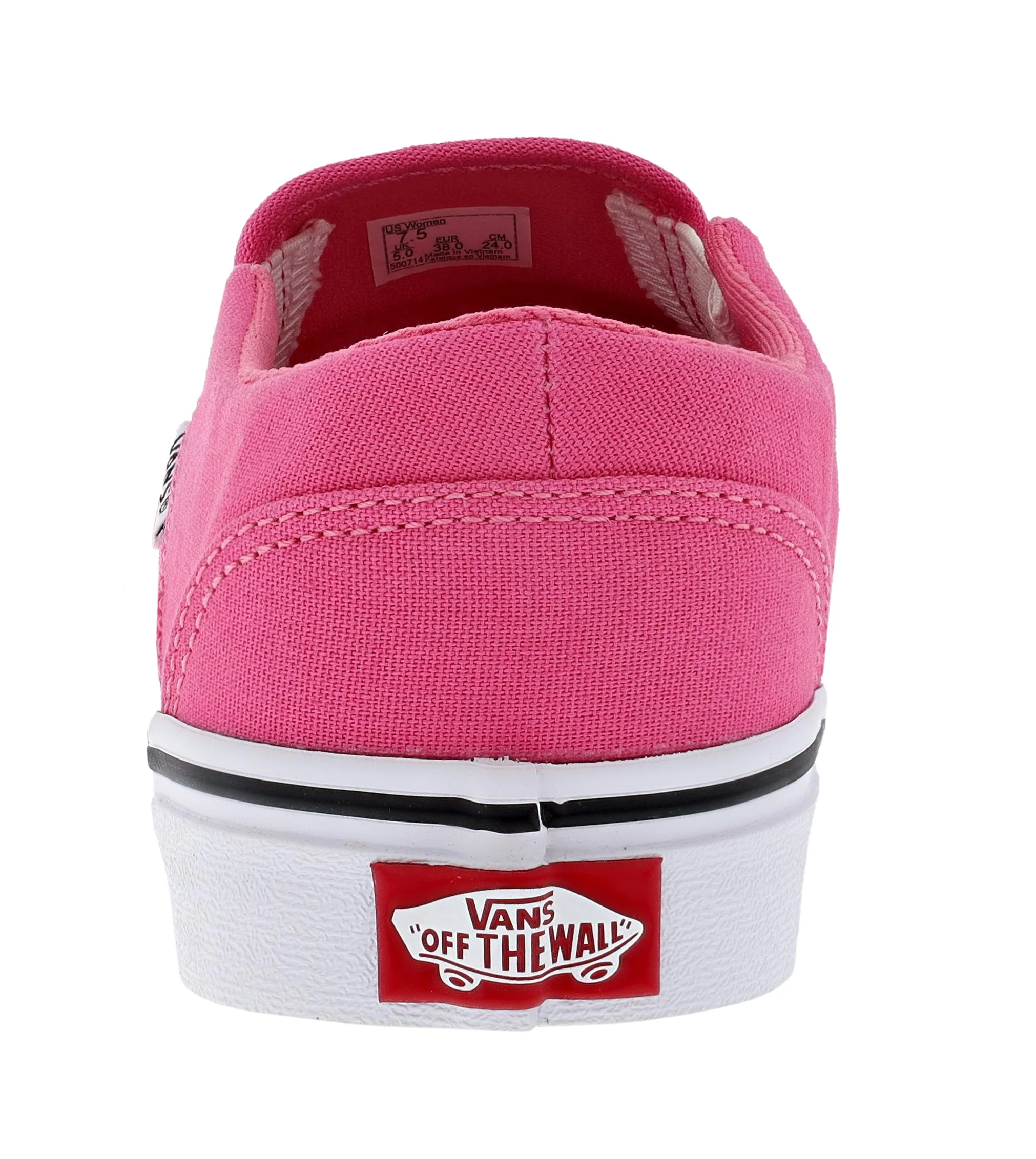 Vans Women's Asher Low Canvas Slip On Shoes - Image 19