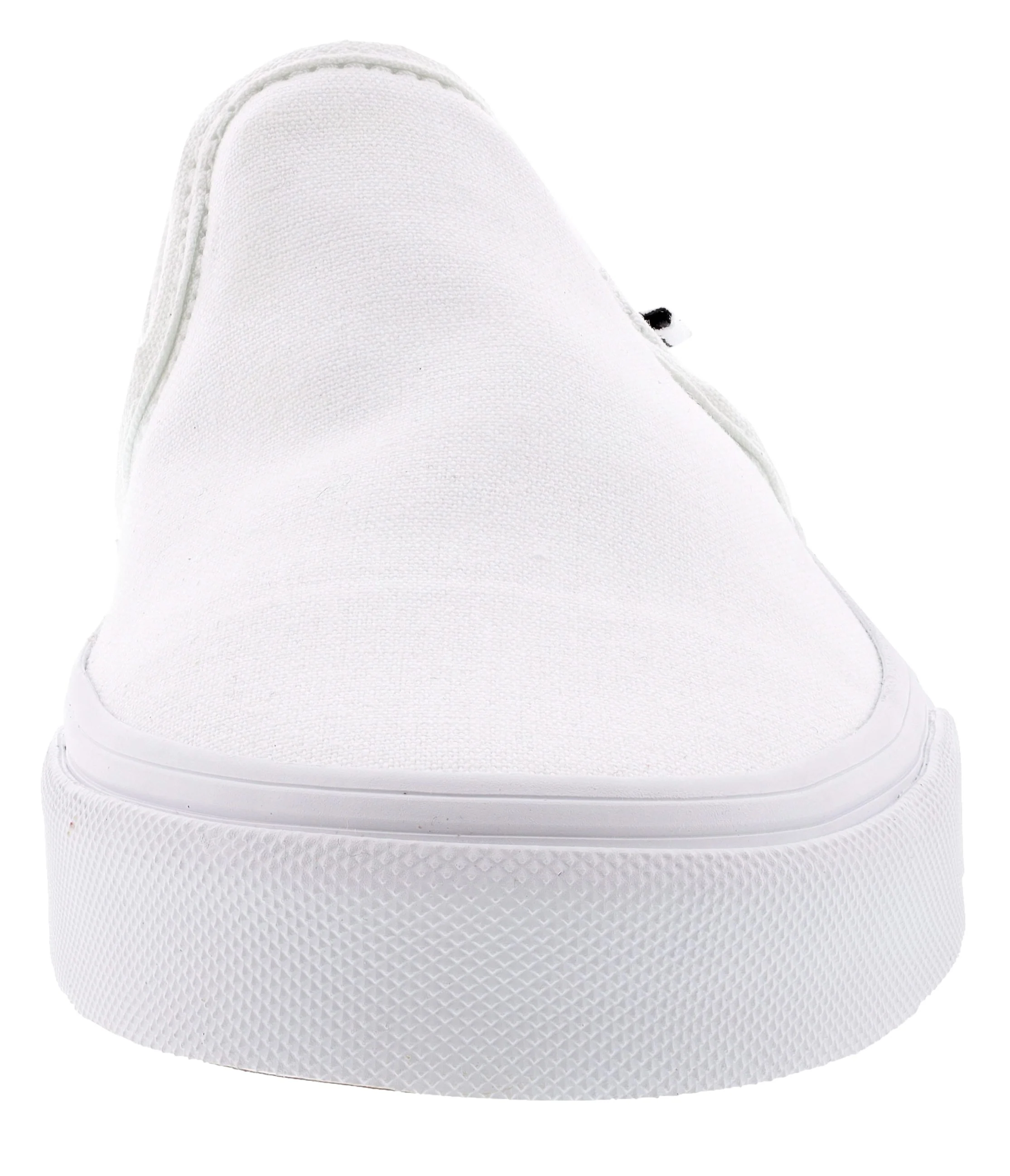 Vans Women's Asher Low Canvas Slip On Shoes - Image 3