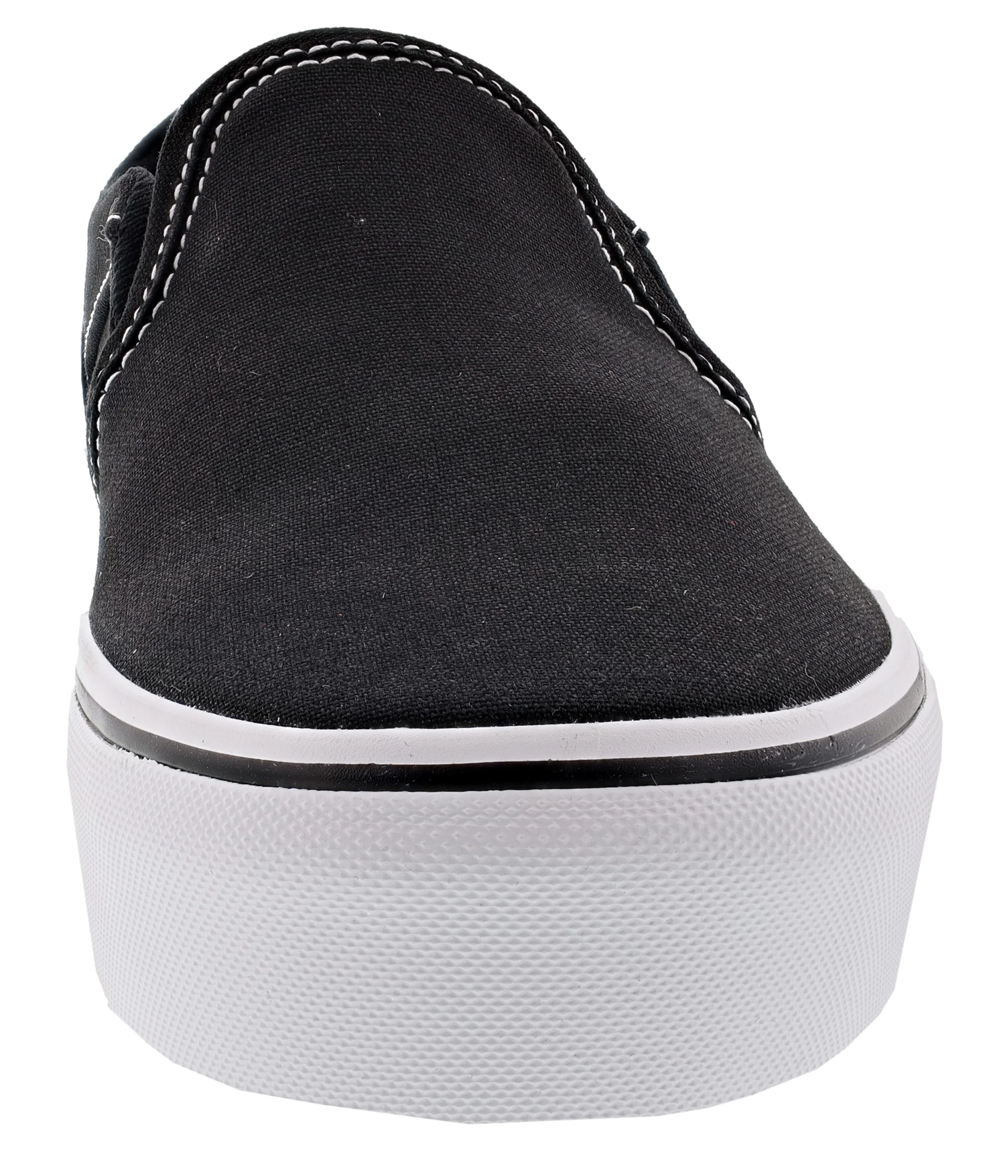 Vans Women's Asher Slip On Platform Shoes - Image 3
